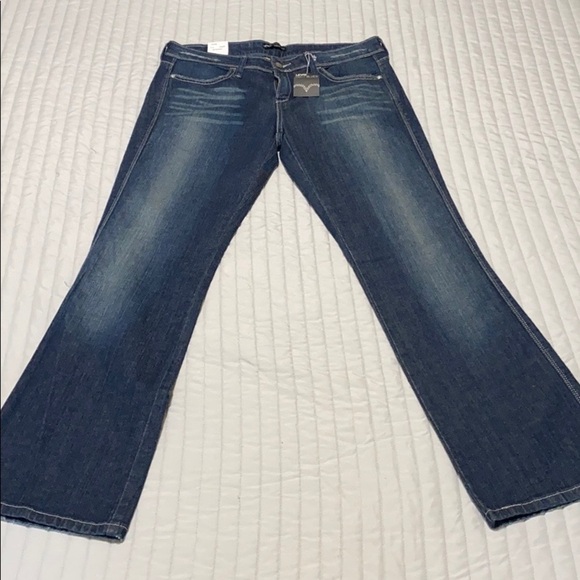 Levi’s night blues low boot cut 545” jeans size 8 - Picture 3 of 13